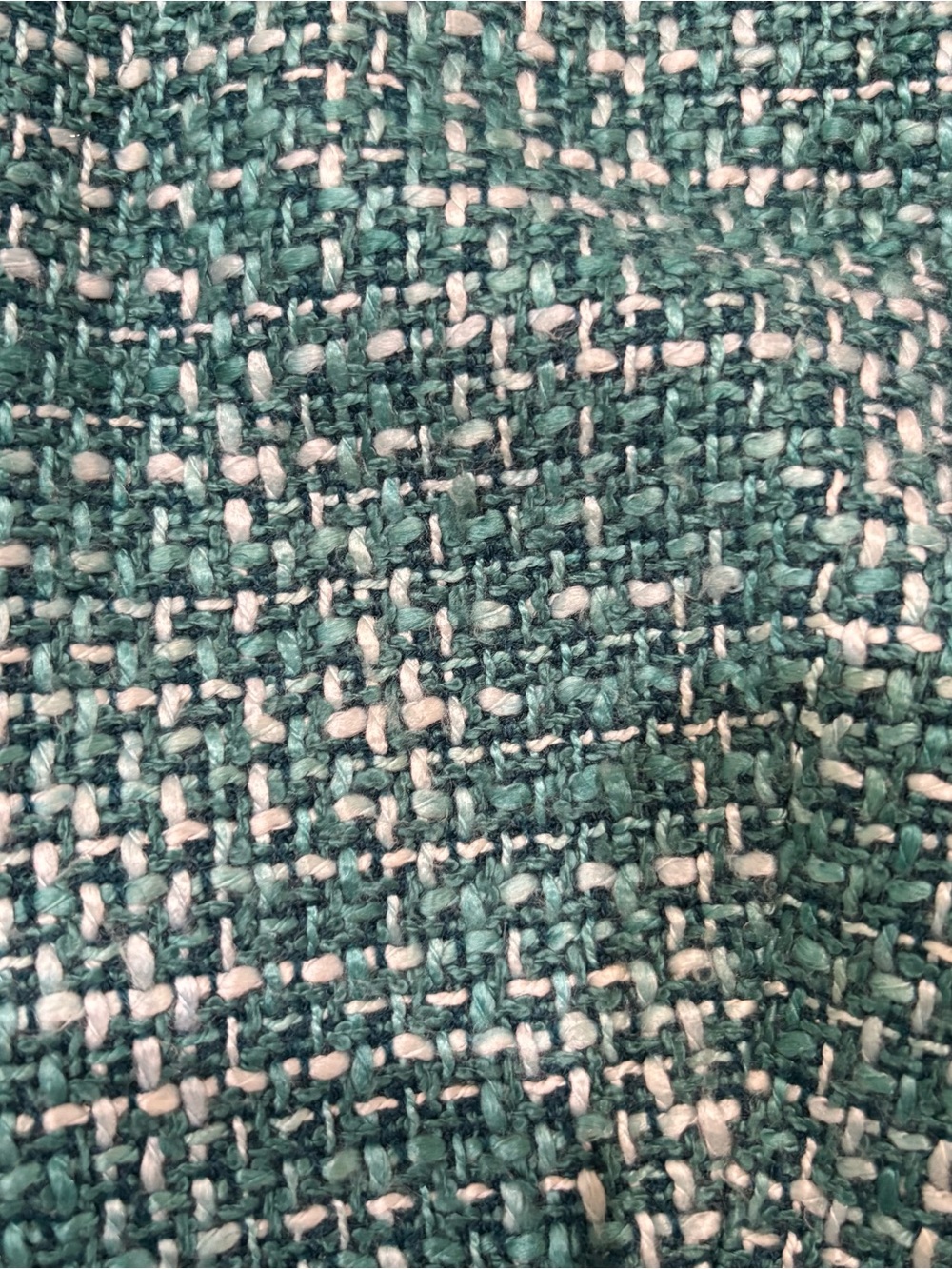 Style & Co. Teal Tweed Blazer Jacket - Picture 8 of 8